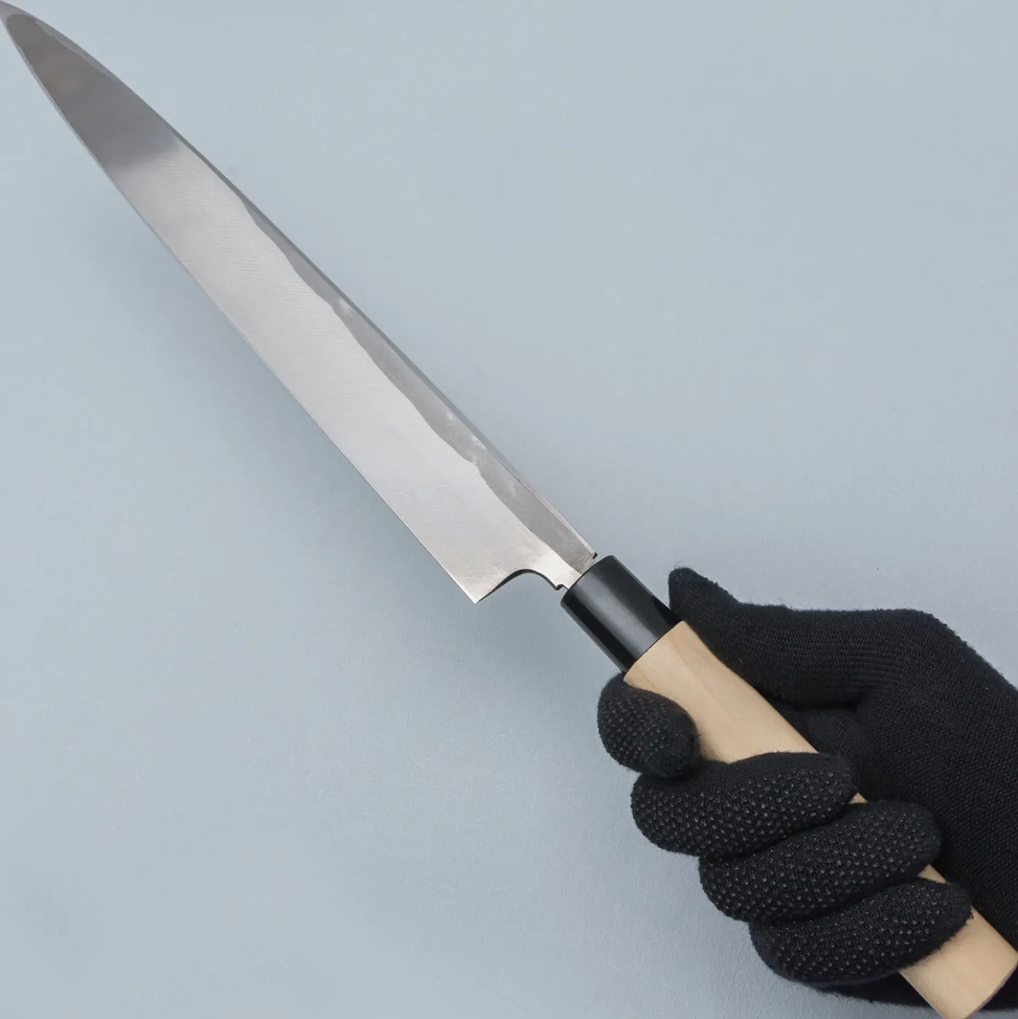Ittetsu Uraoshi Hand Forged Shiro #2 Yanagiba 33 cm