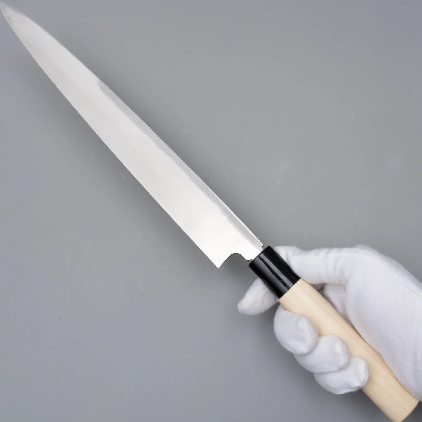 Ittetsu Uraoshi Hand Forged Shiro #2 Yanagiba 27 cm