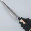 Ittetsu Uraoshi Hand Forged Tsuchime Kurouchi Shiro #2 Yanagiba 30 cm Lefthanded