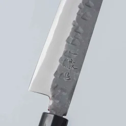 Ittetsu Uraoshi Hand Forged Tsuchime Kurouchi Shiro #2 Yanagiba 30 cm Lefthanded