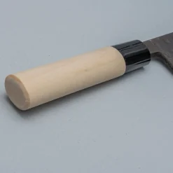 Ittetsu Uraoshi Hand Forged Tsuchime Kurouchi Shiro #2 Deba 16.5 cm