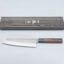 Ittetsu VG10 Damast Tsuchime Bunka 19 cm