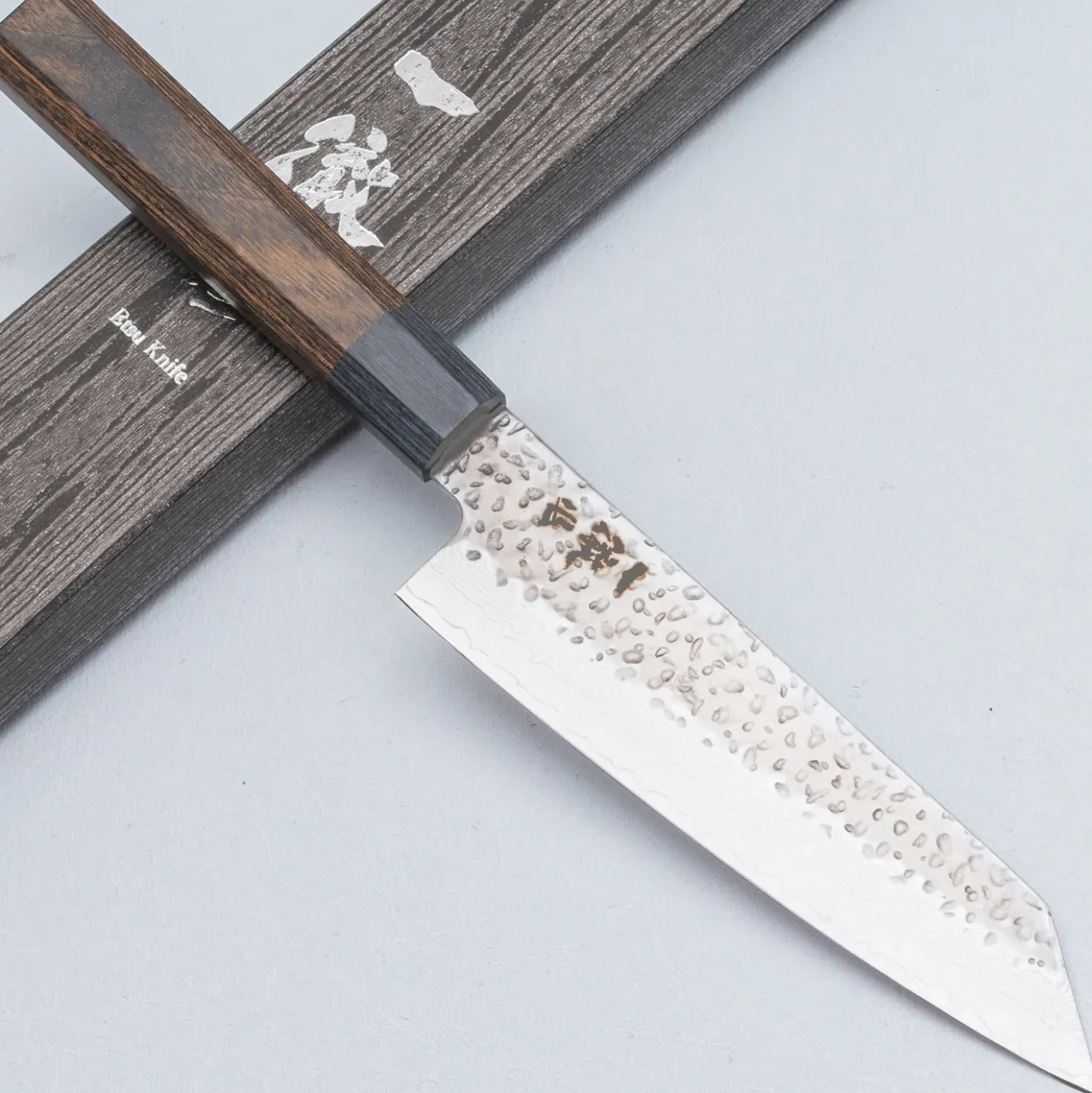 Ittetsu VG10 Damast Tsuchime Bunka 14.5 cm