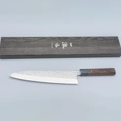 Ittetsu VG10 Damast Tsuchime Gyuto 24 cm