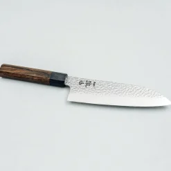 Ittetsu VG10 Damast Tsuchime Santoku 18 cm