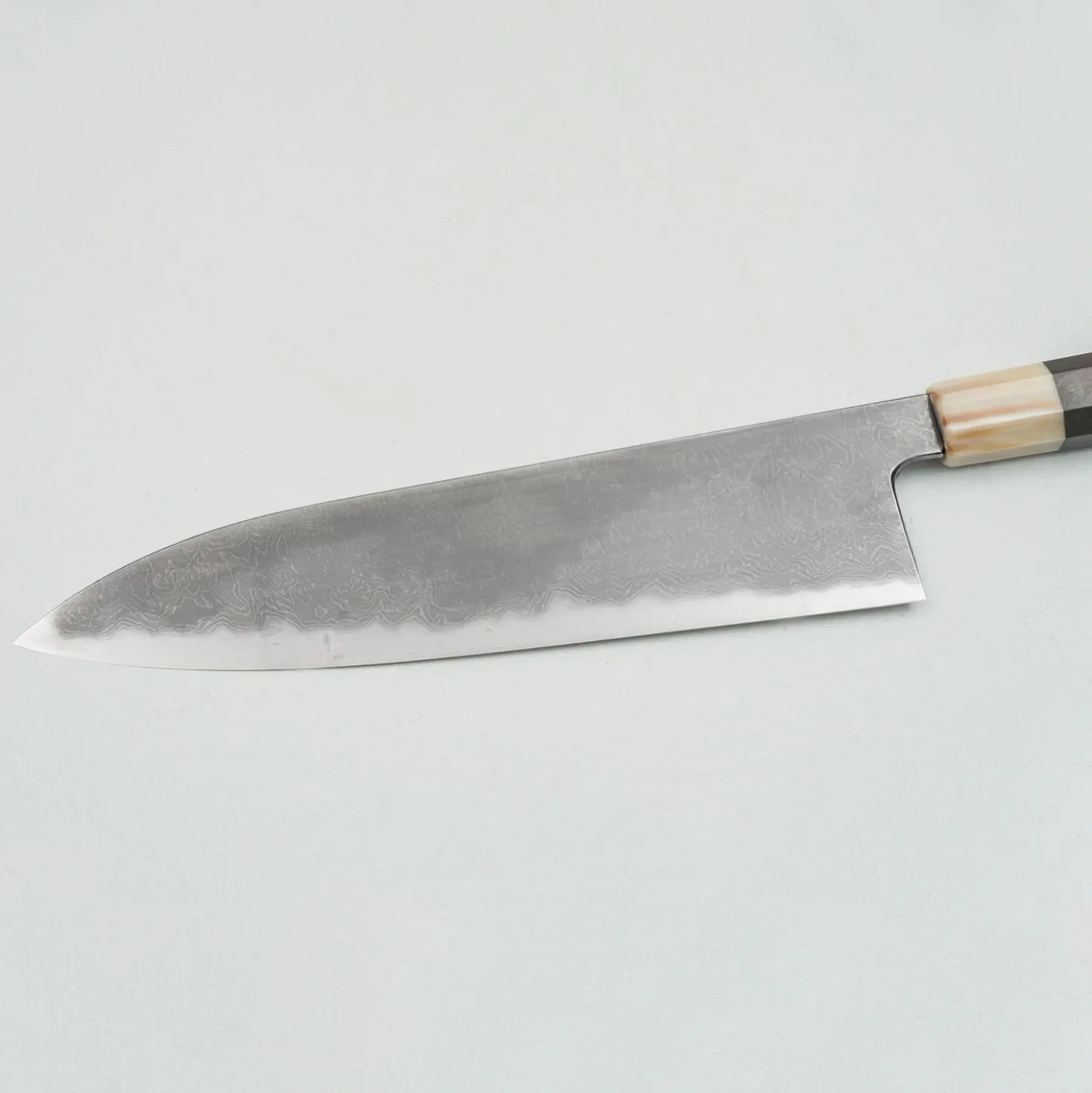 JNS Kokorozashi Tanaka Aogami 1 Damast Kasumi Gyuto 24.5 cm