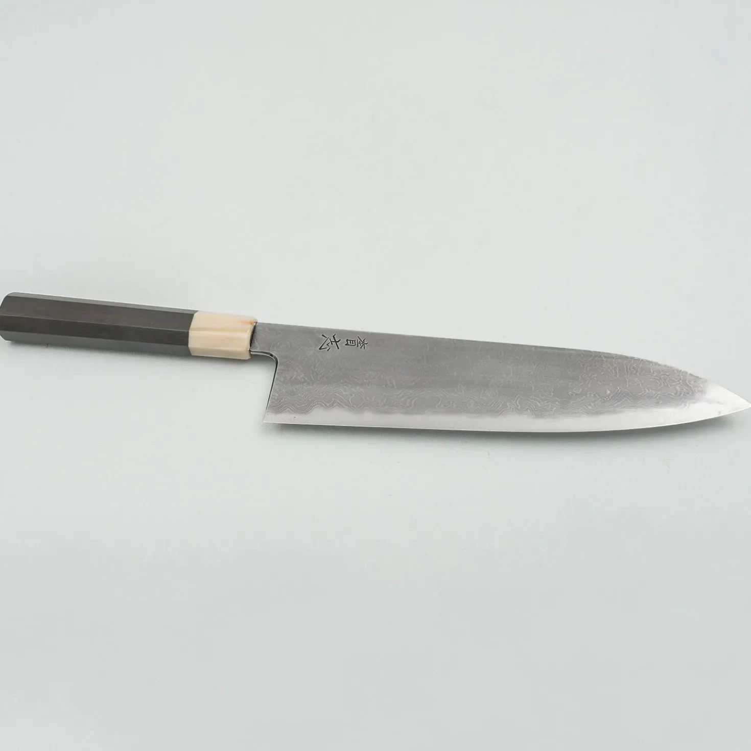 JNS Kokorozashi Tanaka Aogami 1 Damast Kasumi Gyuto 24.5 cm