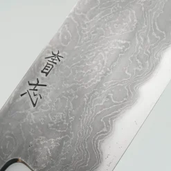 JNS Kokorozashi Tanaka Aogami 1 Damast Kasumi Gyuto 24.5 cm