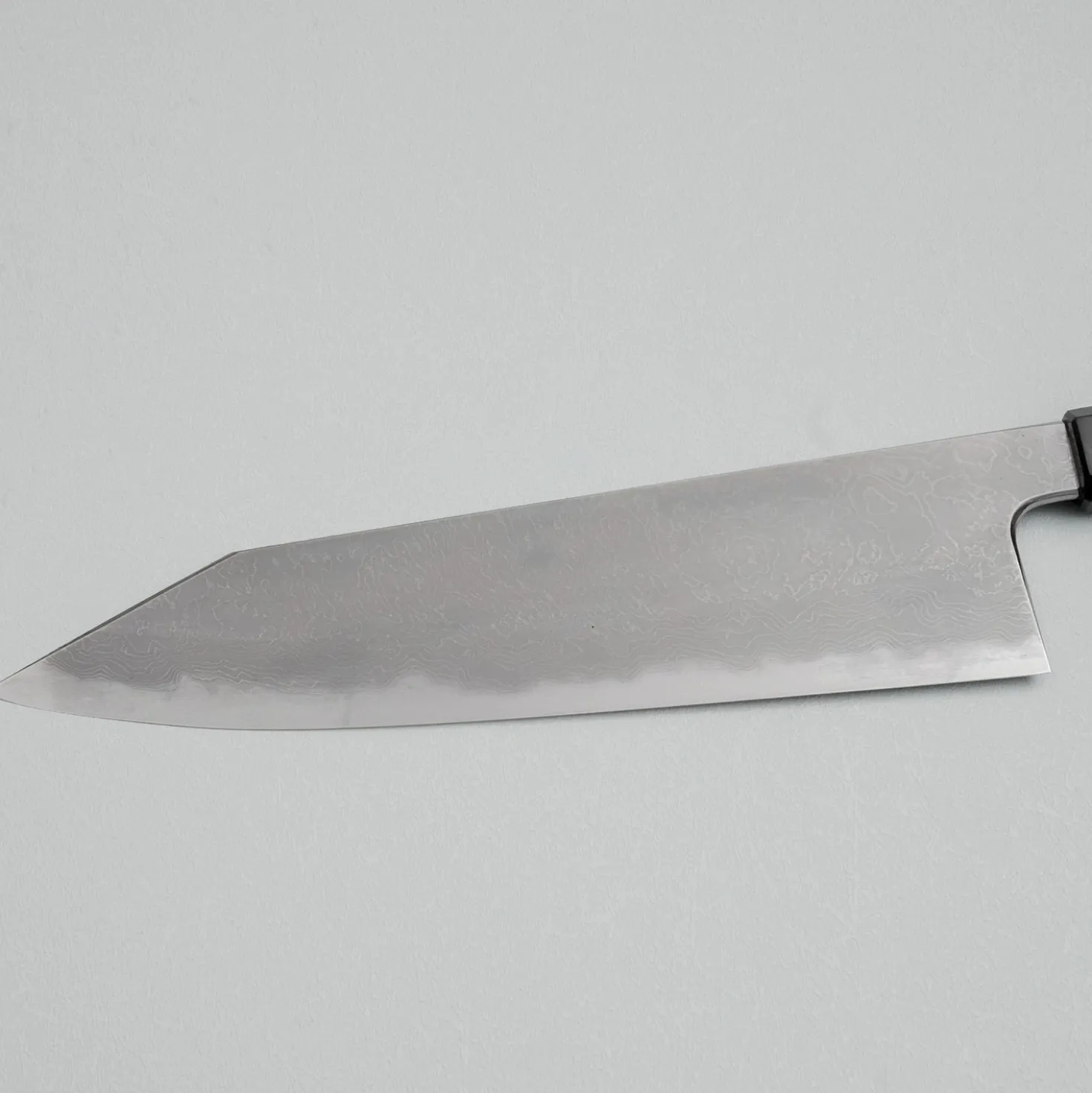 JNS Kokorozashi Tanaka Shirogami 1 Damast Kasumi Gyuto 24.5 cm