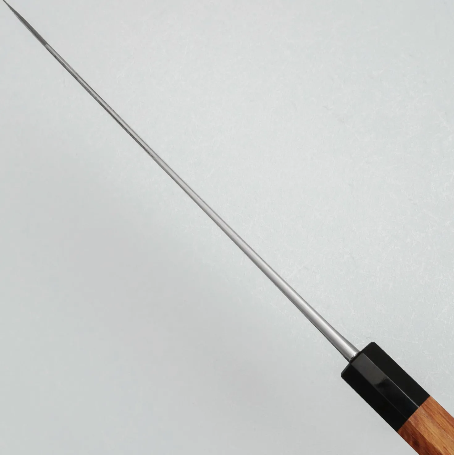 JNS Kokorozashi Tanaka Shirogami 1 Damast Kasumi Gyuto 24.5 cm