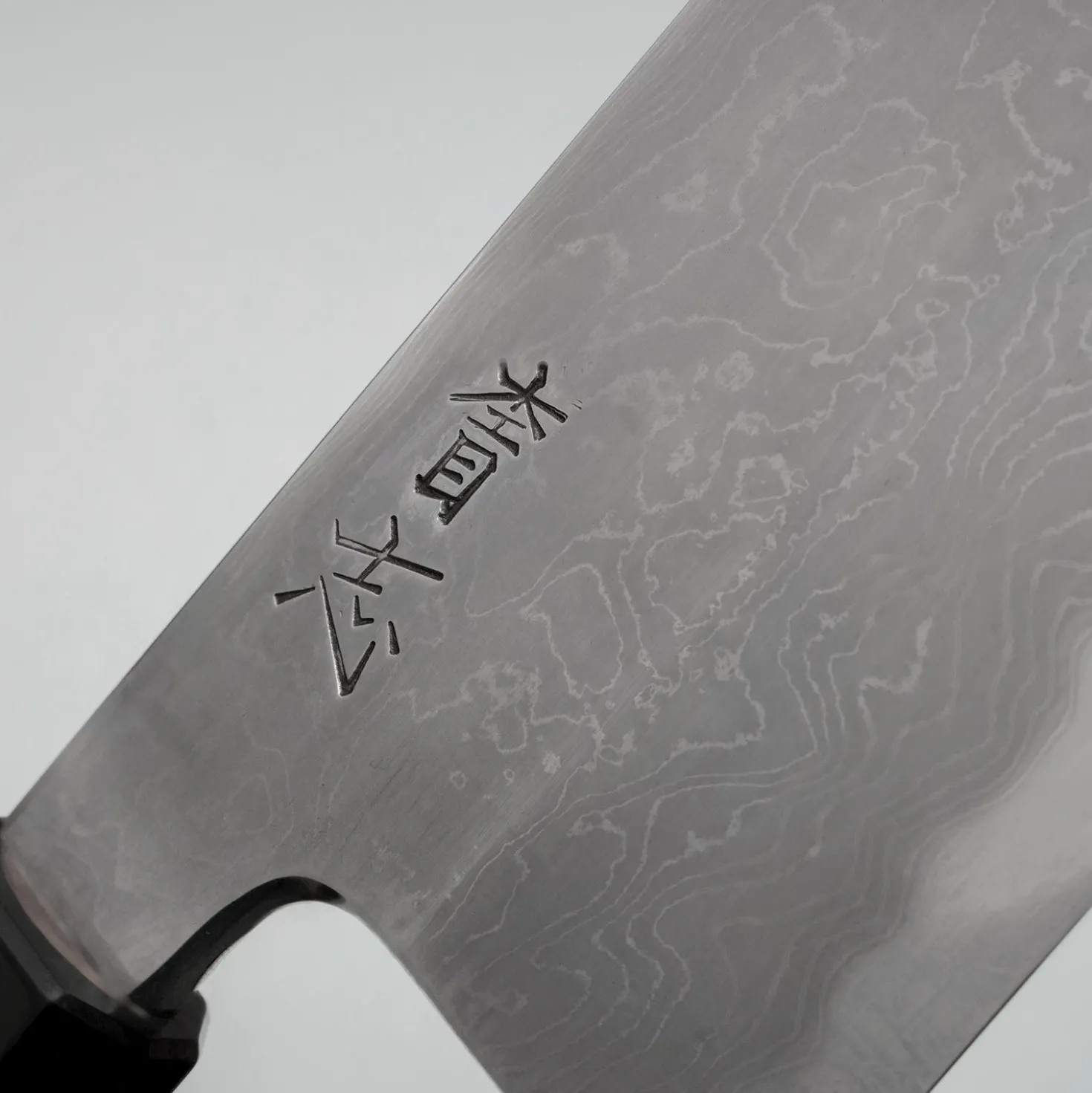JNS Kokorozashi Tanaka Shirogami 1 Damast Kasumi Gyuto 24.5 cm