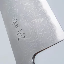 JNS Kokorozashi Tanaka Shirogami 1 Damast Kasumi Gyuto 23 cm