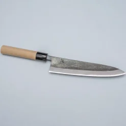 JNS Tanuki Shiro #2 Kurouchi Gyuto 21 cm