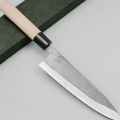 JNS Tanuki Shiro #2 Kurouchi Gyuto 18 cm