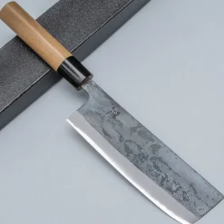 JNS Tanuki Shiro #2 Kurouchi Nakiri 16.5 cm