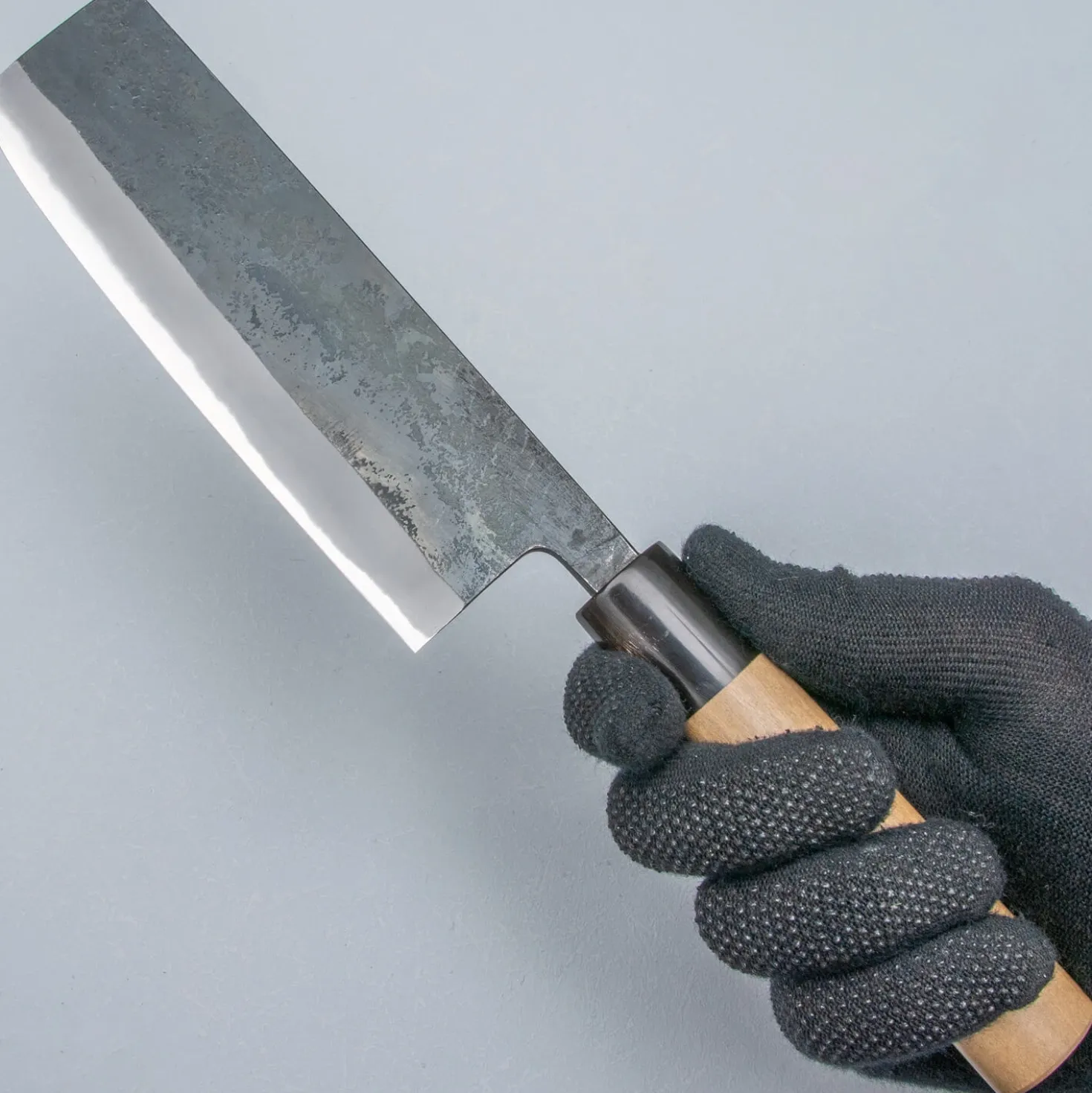 JNS Tanuki Shiro #2 Kurouchi Nakiri 16.5 cm