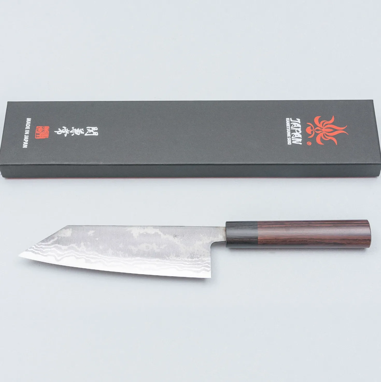 Kanetsune Aogami 2 Damast Santoku 17 cm