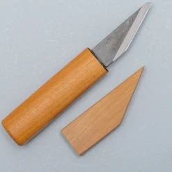 Kanetsune Kiridashi Rikizan Mes Kersenhout