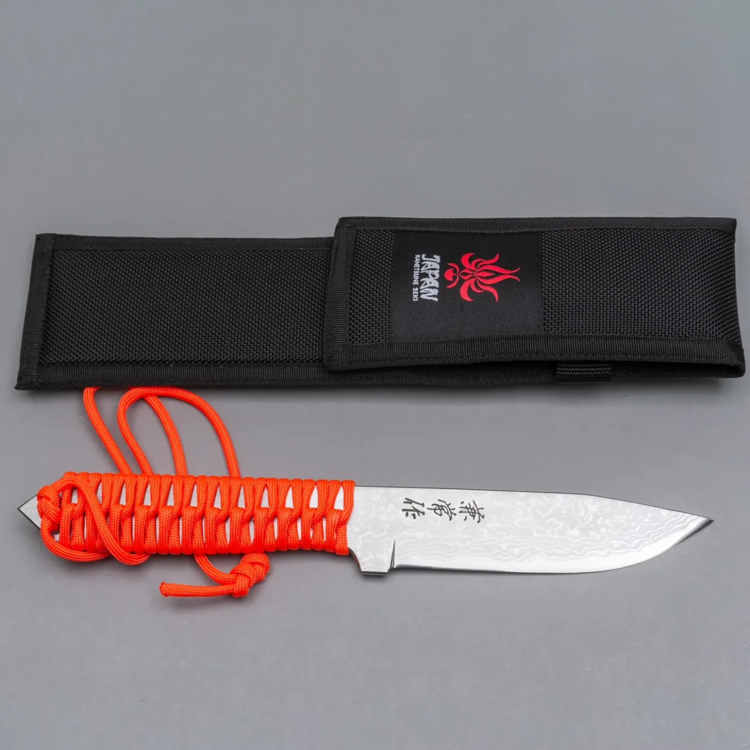 Kanetsune Shu-Karasu Aogami #2 Damast Jagersmes 26 cm