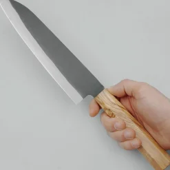 Kazoku Aogami 2 Kurouchi Olive Gyuto 21 cm