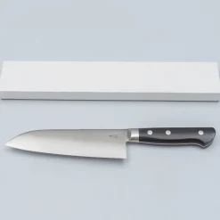 Kazoku Aogami #2 Migaki Santoku 18 cm