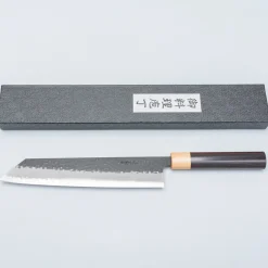 Kazoku Aogami Super Wa Kurouchi Kiritsuke 24 cm