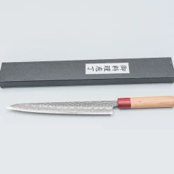 Kazoku Aogami Super Wa Migaki Sujihiki 24 cm