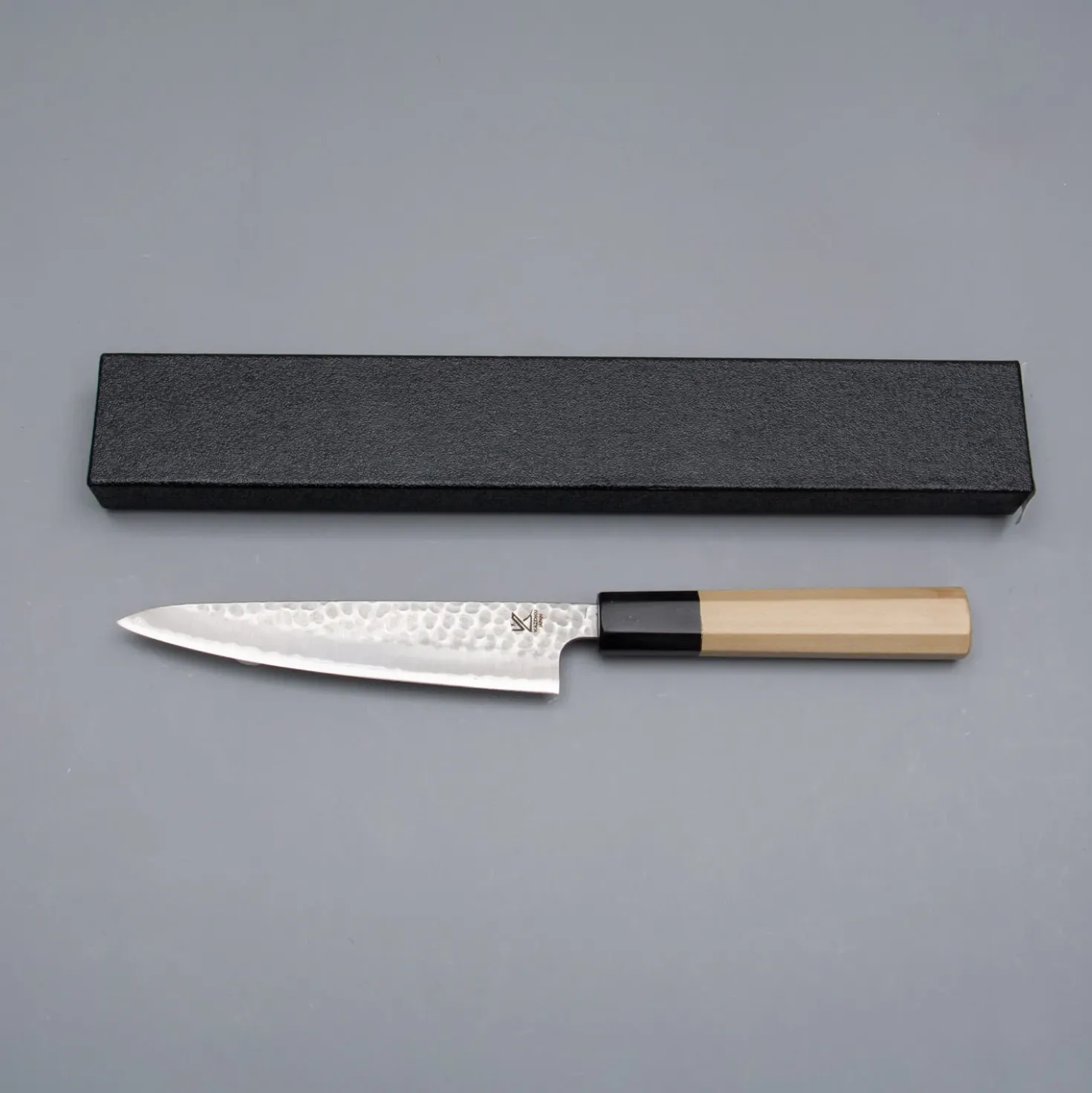 Kazoku Aogami Super Wa Migaki Magnolia Petty 13 cm