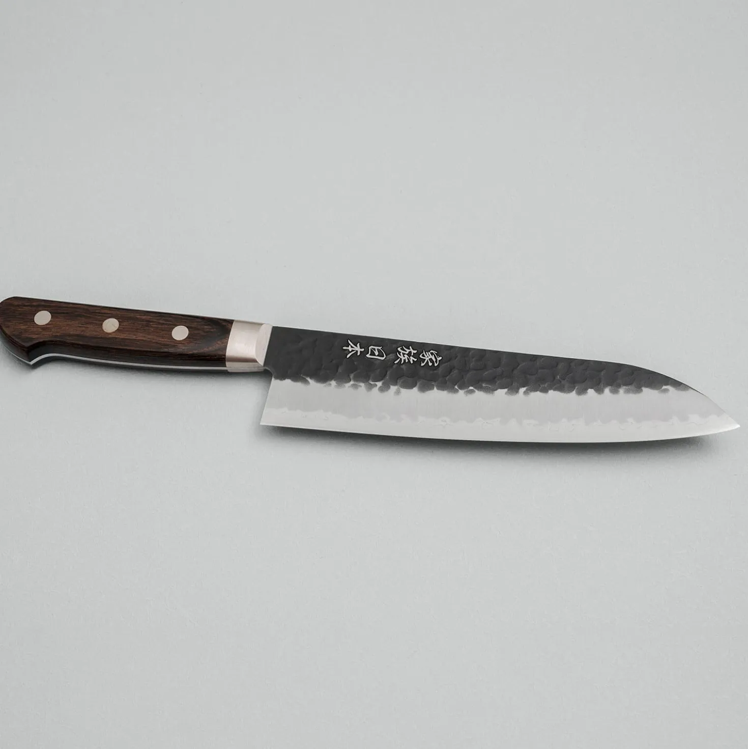 Kazoku Aogami Super Yo Brown Santoku