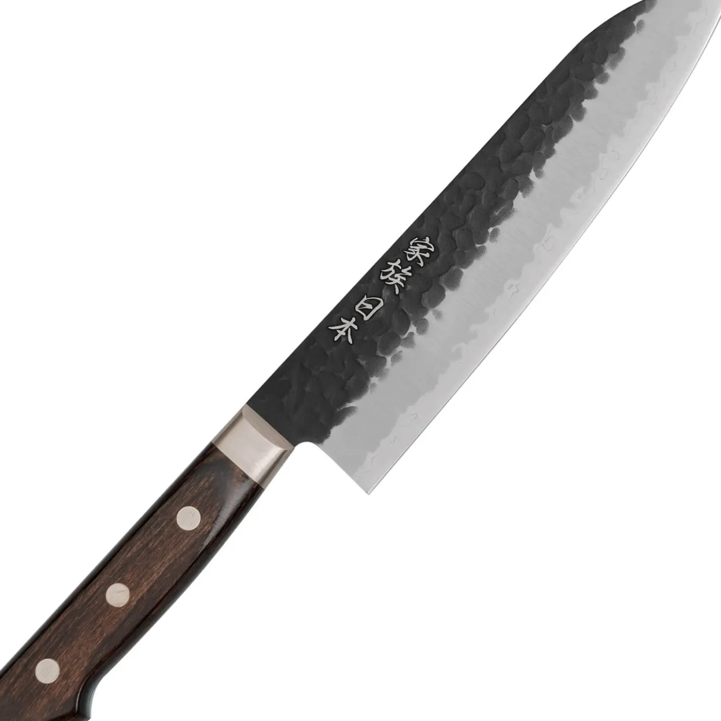 Kazoku Aogami Super Yo Brown Santoku