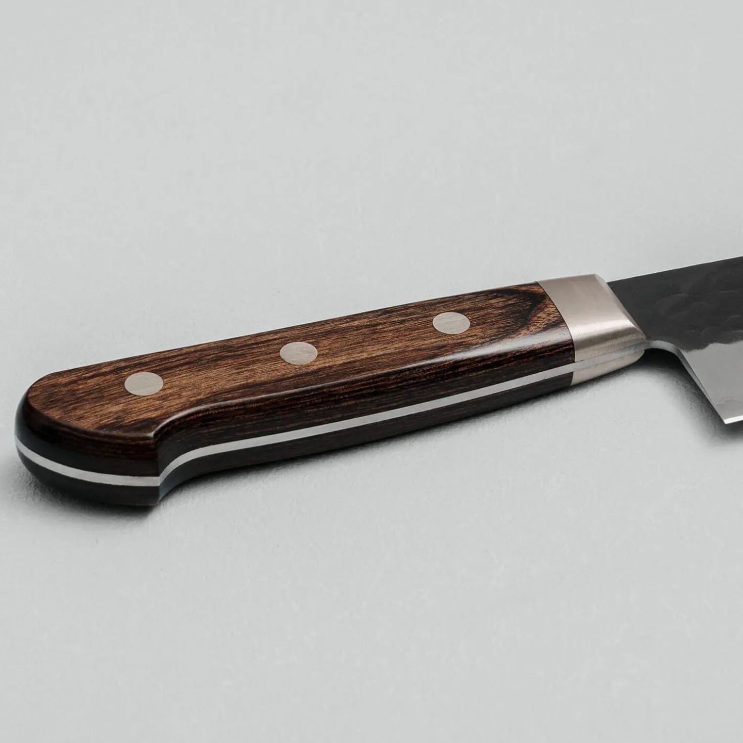 Kazoku Aogami Super Yo Brown Santoku