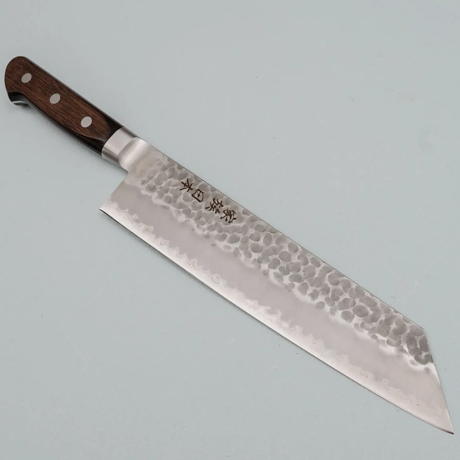 Kazoku Aogami Super Yo Migaki Brown Kiritsuke 21 cm
