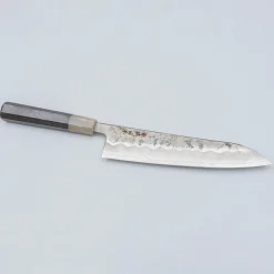 Kazoku Ginsan Nashiji Ebony Gyuto 21 cm