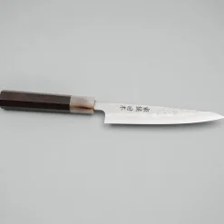 Kazoku Ginsan Nashiji Ebony Petty 13 cm