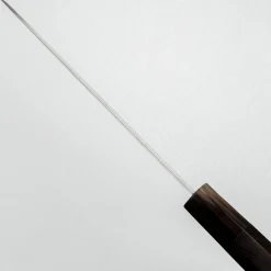 Kazoku Ginsan Nashiji Ebony Santoku 17 cm