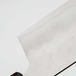 Kazoku Ginsan Nashiji Ebony Santoku 17 cm