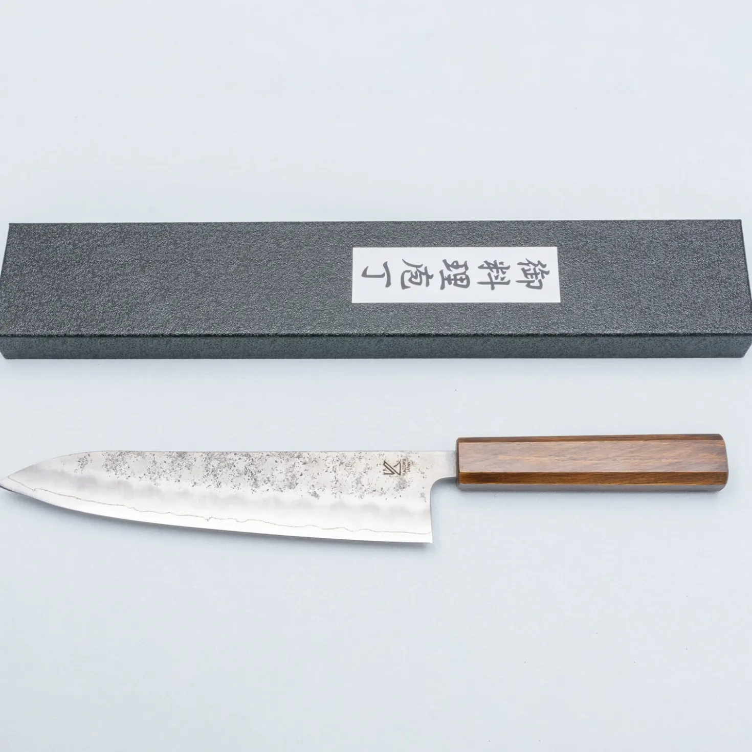 Kazoku Ginsan Nashiji Gyuto 21 cm