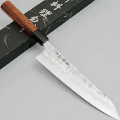 Kazoku Ginsan Nashiji Rosewood Gyuto 21 cm