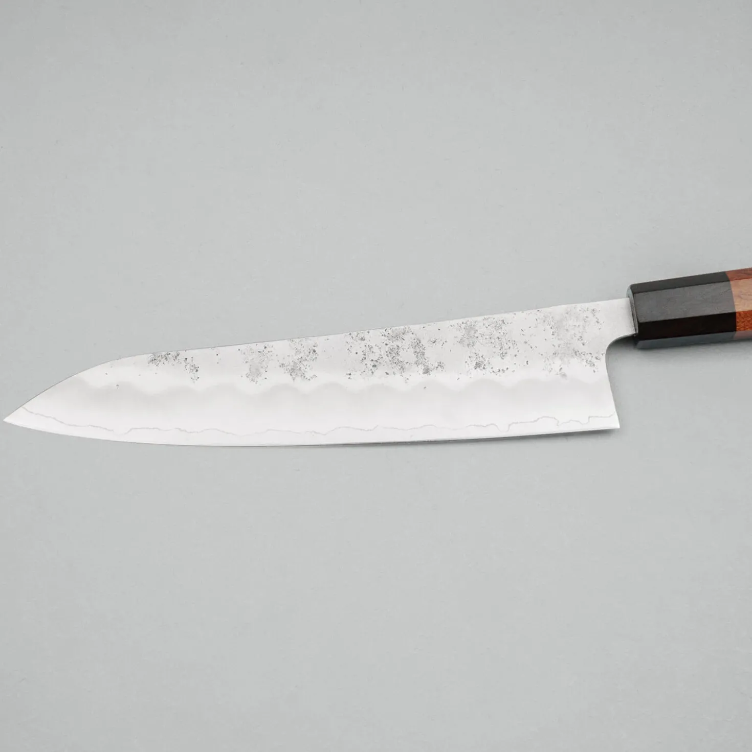 Kazoku Ginsan Nashiji Rosewood Gyuto 21 cm