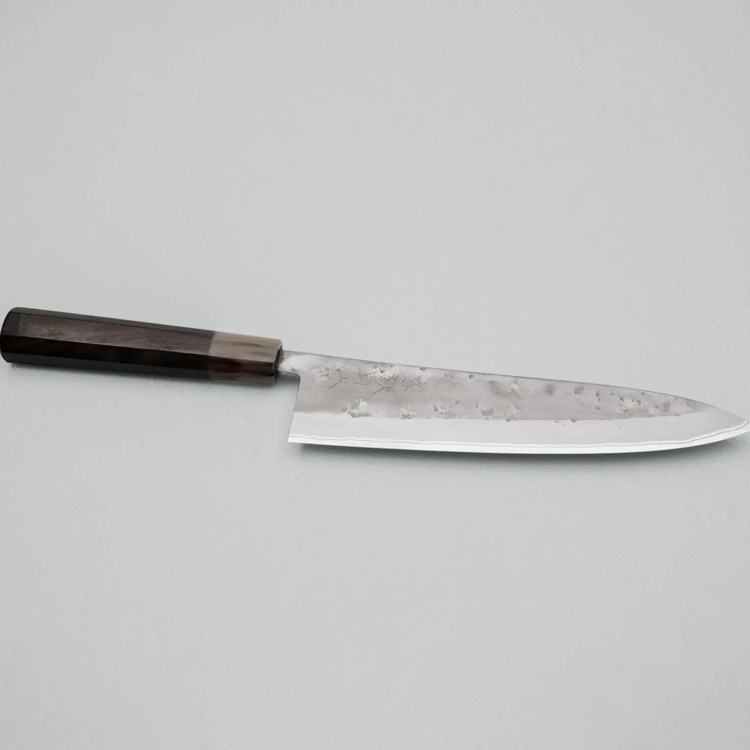 Kazoku Kage Aogami Ebony Gyuto 21 cm