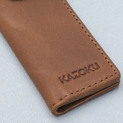 Kazoku Leren Mesbeschermer 12 cm