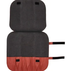 Kazoku Leren Messenmap Rood 7 vaks