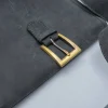 Kazoku Leren Messentas 10 vaks Zwart