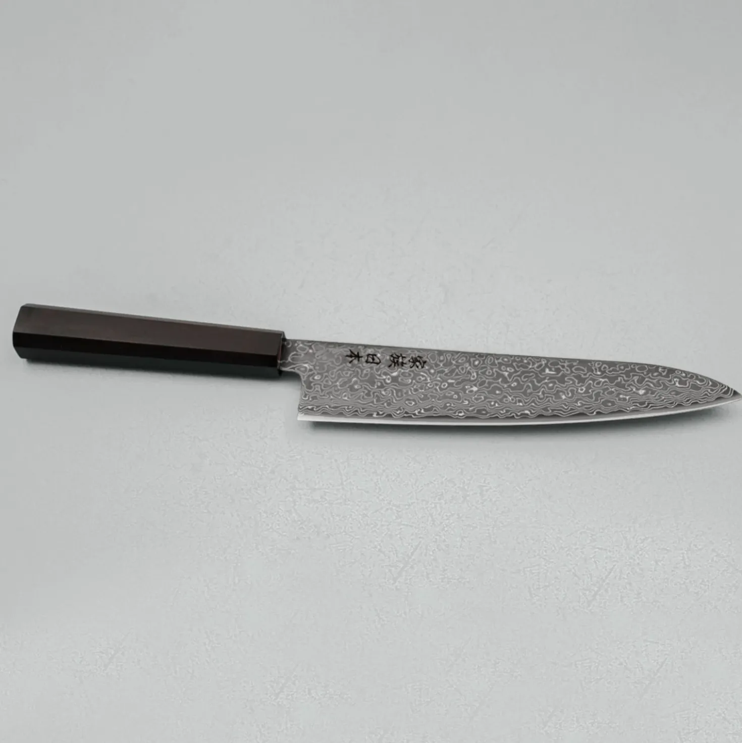 Kazoku Rinmon Ebony Gyuto 21 cm