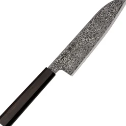 Kazoku Rinmon Ebony Santoku 18 cm