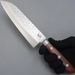 Kazoku Sandvik Tsuchime Santoku 17 cm