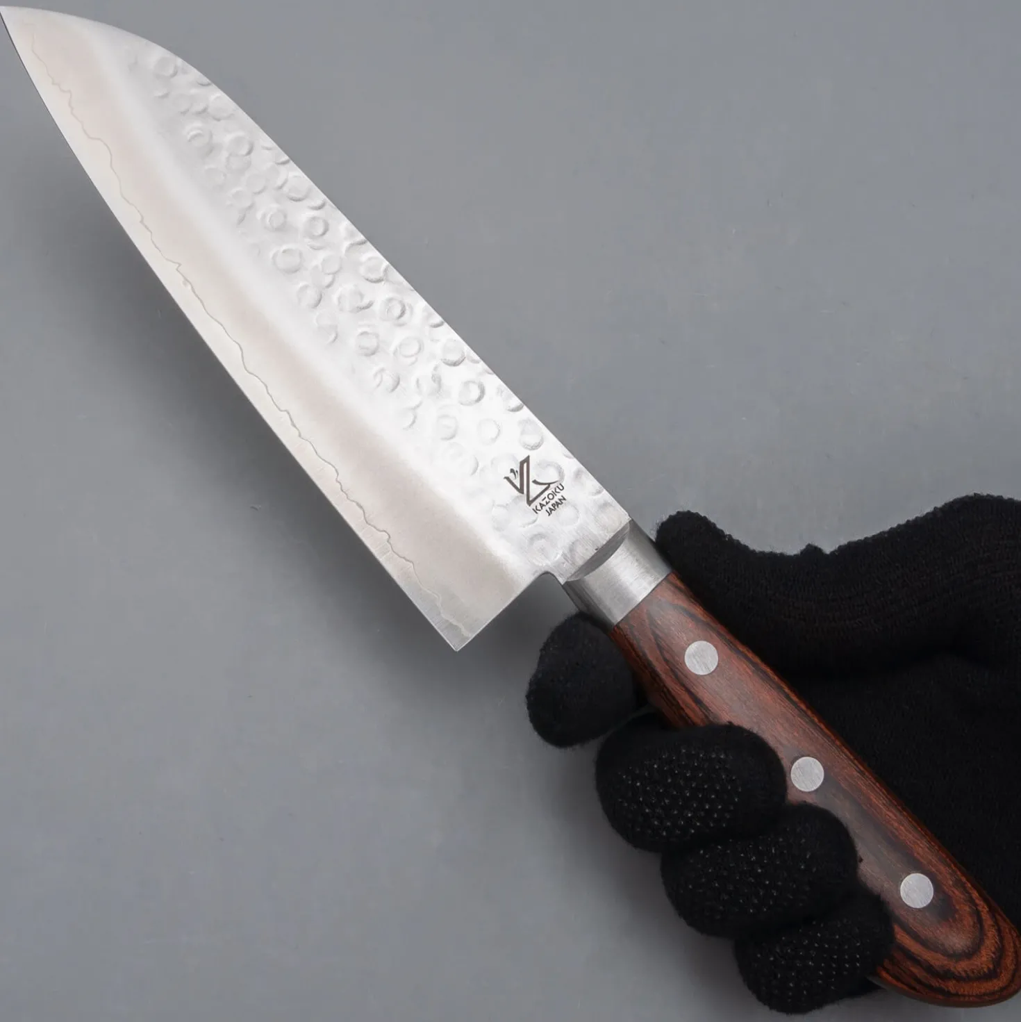 Kazoku Sandvik Tsuchime Santoku 17 cm