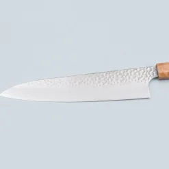 Kazoku Uteki Burlwood Yellow Gyuto 21 cm