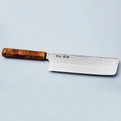 Kazoku Uteki Burlwood Yellow Nakiri
