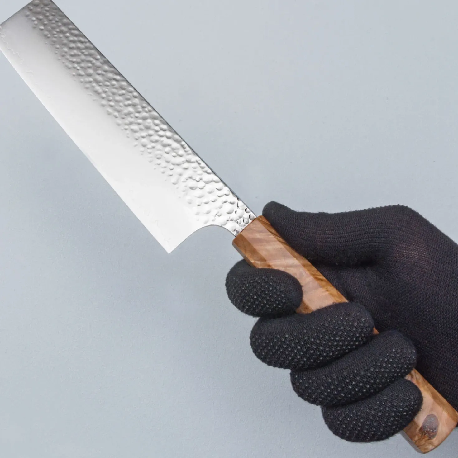 Kazoku Uteki Burlwood Yellow Nakiri
